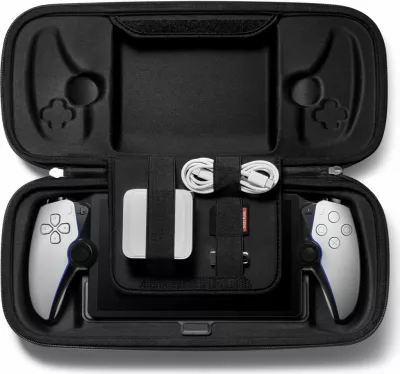 Mbështjellës Spigen Rugged Armor Pro për Sony Playstation Portal, i zi