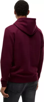 Duks me kapuç me zinxhir Tommy Hilfiger Jeans TJM REG LINEAR LOGO DM0DM20746 për meshkuj, vjollcë [Madhësia: XL]
