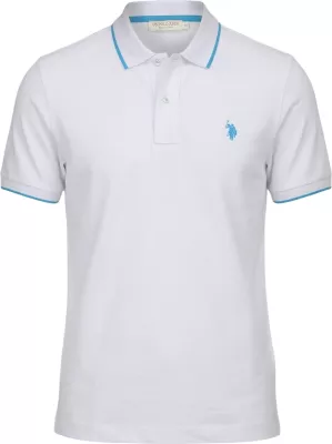 Maicë polo për meshkuj U.S. Polo Assn. US43 197027, e bardhë [Madhësia: XXL]