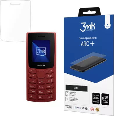 Film mbrojtës 3mk ARC+ për Nokia 105 4G (2023)