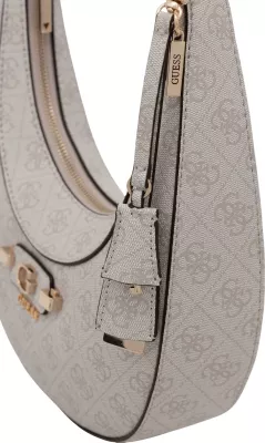 Çantë krahu për femra Guess Coleen Logo Small SA HWSG97 49010, e bardhë