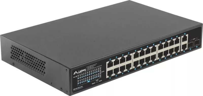 Switch rrjeti Lanberg RSGE-24P-2GE-2S-360, i pamenaxhuar