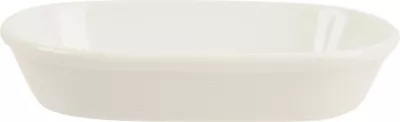 Pjatë shërbimi Porland Line 190x120 mm porcelan, krem, set 6 copë