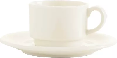 Nënfilxhan porcelani Fine Dine Crema 150 mm, krem, set 6 copë