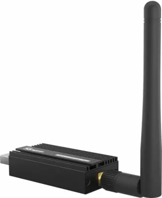 Marrës USB Zigbee, SONOFF ZBDongle-E, Zigbee 3.0, +20 dBm, antenë e jashtme SMA, i zi