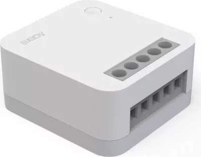 Switch relé Aqara T1 SSM-U01 / AU001GLW01 Zigbee 3.0 me tel neutral, 10A 2300W, i bardhë