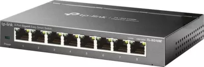 Switch TP-Link TL-SG108E 8 porta Gigabit desktop kasë metalike