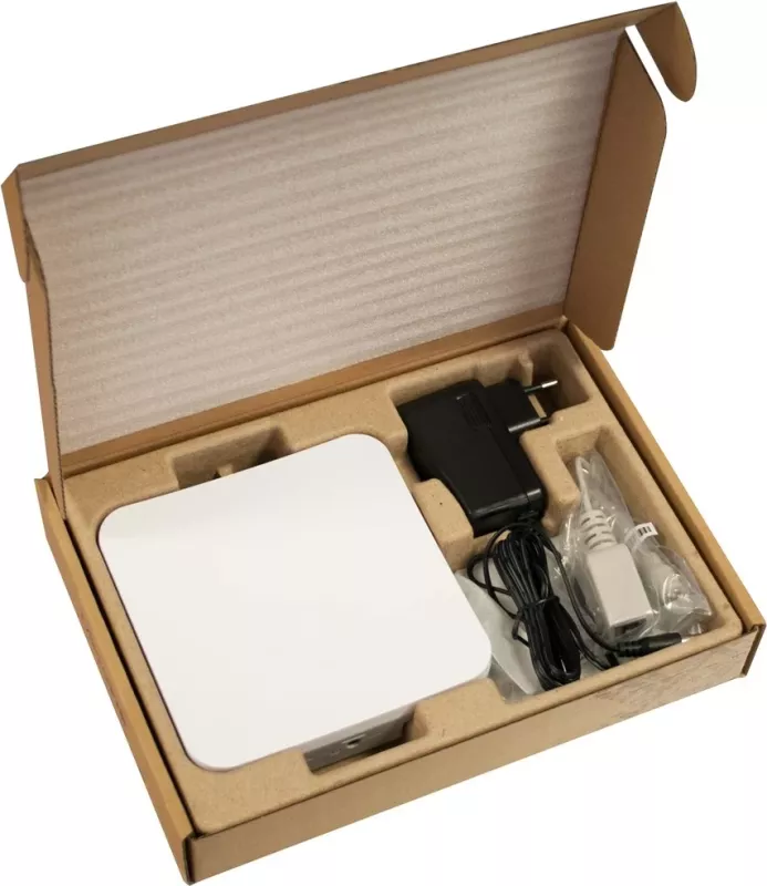 Pajisje rrjeti wireless MikroTik SXTsq Lite5 RBSXTsq5nD, Power over Ethernet, e bardhë