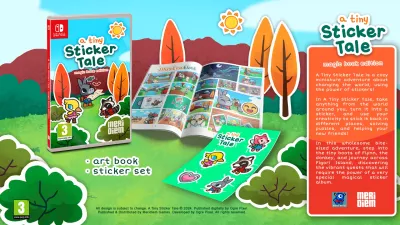 Lojë Nintendo Switch Meridiem Games A Tiny Sticker Tale Magic Book Edition PEGI 3