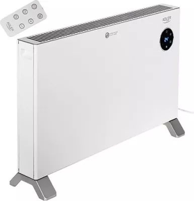 Ngrohës konvektor Adler AD 7752 LCD me telekomandë, Bardhë