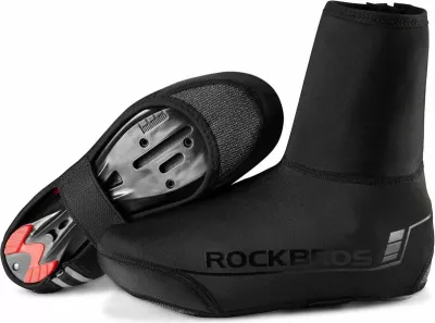 Mbulesa këpucësh Rockbros për çiklizëm, të zeza