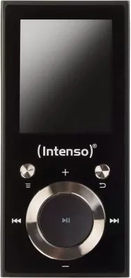 player MP3/MP4 Intenso Video Scooter BT 16GB, Bluetooth 5.0, ekran 1.8\" LCD, i zi, set me microSD 16GB + kufje + kabllo USB