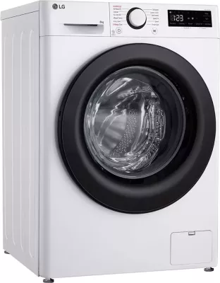 Makinë larëse, LG, F2WR508SBW, 8 kg, 1200 rpm, AI DD, Steam, klasa energjike A, slim, e bardhë