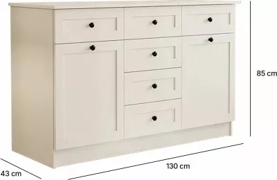 Set dhome për të rinj Skye Decor, ngjyrë e bardhë mat, Rb-168-01-006-01