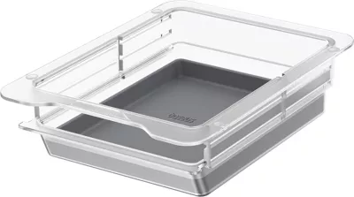 Organizator makine Baseus T-Space Series për Tesla Model 3/Y, silikon, gri