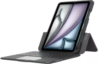 Mbështjellës me tastierë Targus Versavu THZ967DE, Bluetooth, për iPad Air, gjermanisht, e zezë