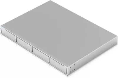 Regjistrues video rrjeti (NVR) Ubiquiti UNVR, 4-bay 2.5"/3.5" HDD/SSD, 10G SFP+, Rack 19" 1U, gri
