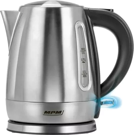 Ibrik elektrik MPM MCZ-118, 1 L, 1630 W, çelik inox