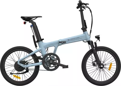 Bicikletë elektrike palosëse ADO Air 20S 20\", 250W, deri 100 km, blu pastel (v2026)