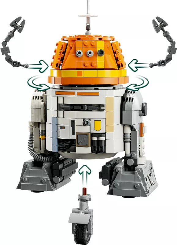 Set ndërtimi LEGO Star Wars Chopper C1-10P 1039 pjesë multikolor