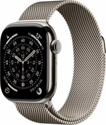 Smartwatch Apple Watch S11 Titan Natur Cellular 42mm Milanaise