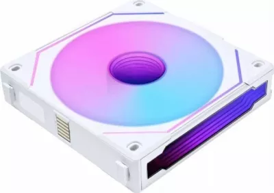 Ventilator për kasë PC Lian Li UNI FAN SL-INF 120 Reverse Blade UF-RSLIN120-1W 120mm ARGB PWM, i bardhë, 1 copë