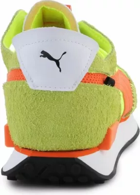 Atlete për femra Puma, modeli Future Rider Cut-Out Vintage, me ngjyra të kuqe dhe të verdha
