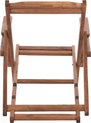 Karrige lounge Limnos me krah, ngjyrë arre, FH5799.01, 62.5x97x105 cm