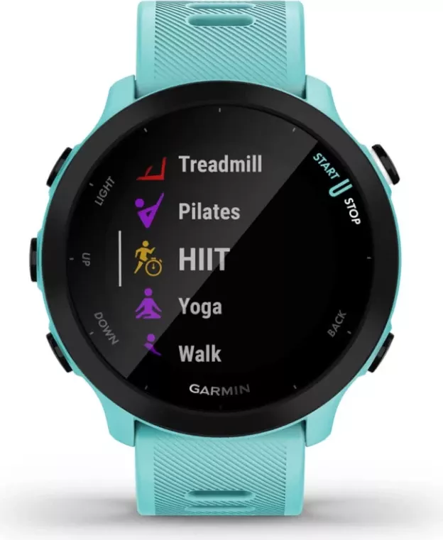 Smartwatch Garmin Forerunner® 55 – Sea Water thumbnail 4