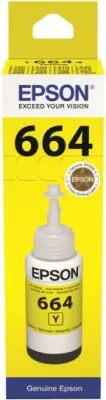 Bojë printeri, Epson, T6644 664, 66–75 ml, e verdhë