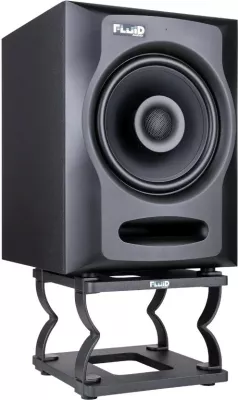 Stenda Fluid Audio DS8 për monitorë studio, 6 dhe 8 inç, të zeza, set 2 copë