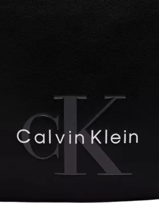 Çantë crossbody Calvin Klein LV04D3449G për meshkuj, e zezë