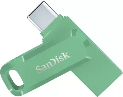USB memorje SanDisk Ultra Dual Drive Go SDDDC3-512G-G46AG 512GB USB-C/A USB 3.2 Gen 1, e gjelbër