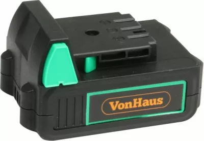 Bateri VONHAUS F-Series MPN 3500198 12V 2.0Ah, e zezë/jeshile