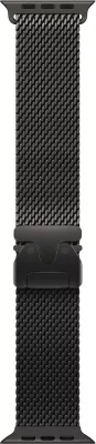 Rrip ore Apple 49mm Titanium i zi Milanese Loop, i vogël