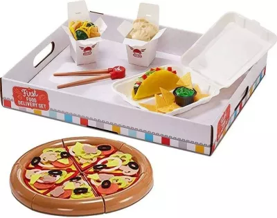 Set lodrash Little Tikes First Food Delivery, 200 aksesorë, shumëngjyrësh