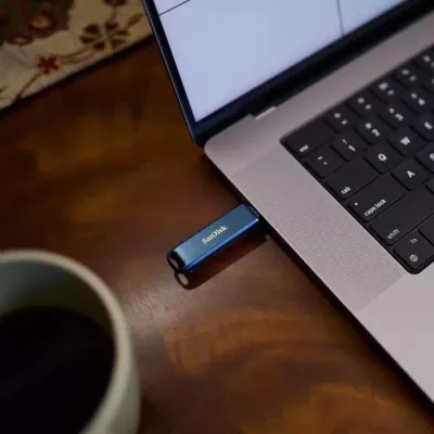 USB memorje SANDISK Phone Drive SDIXD0N-128G-GN6NE 128GB USB-C/Lightning, blu-gri, 1 copë