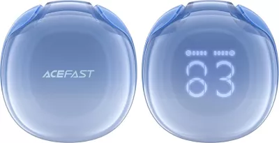 Kufje Acefast T9 wireless, Bluetooth 5.3, me ekran LED, IPX4, Blu