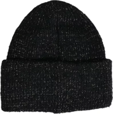Kapelë dimërore për femra Pieces Pcpyron Lurex Hood Noos Bc 17114859, e zezë