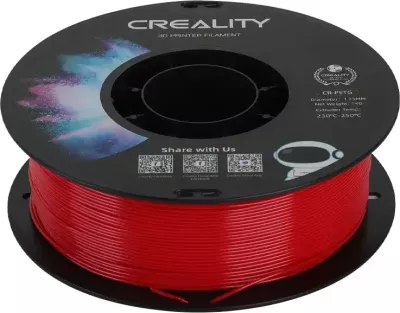 Filament PETG Creality CR-PETG, 1.75 mm, 1 kg, e kuqe