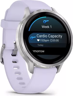 Smartwatch Garmin Venu 4 41mm, silikon, lavandë