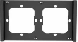 Kornizë për switch, SONOFF, M5-80, 2-gang (Double), e zezë