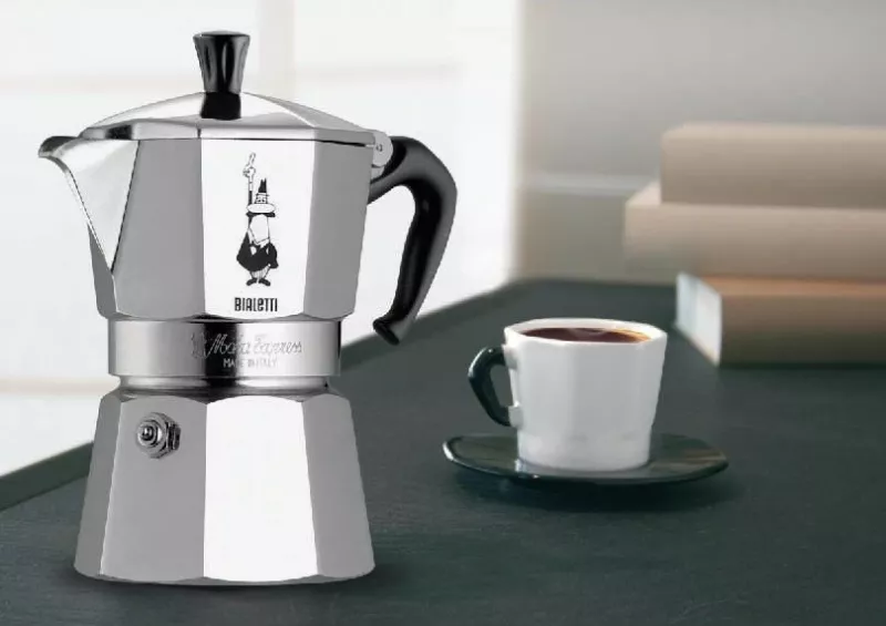 Moka pot Bialetti Moka Express 0.23L alumin 4 filxhana
