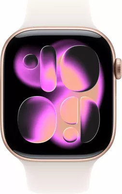 Smartwatch Apple Watch S11 Aluminium Cellular 46mm, 4G, Retina OLED, 24h bateri, rozë