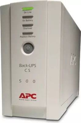 UPS APC Back-UPS, Standby (Offline), 0.5 kVA, 300 W, Sine, 160 V, 300 V