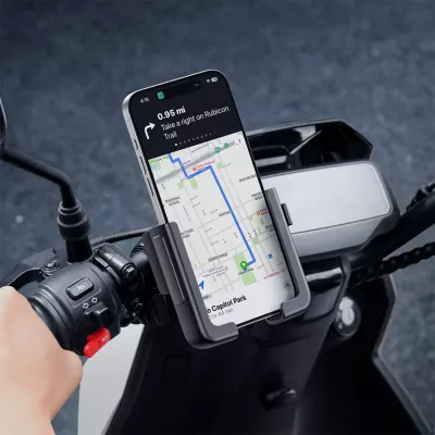 Mbajtës celulari Baseus GoTrip për biçikletë/skuter/moped, i zi
