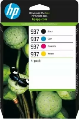 Set kartrixhash boje HP 937 (6C400NE) 4 copë, CMYK