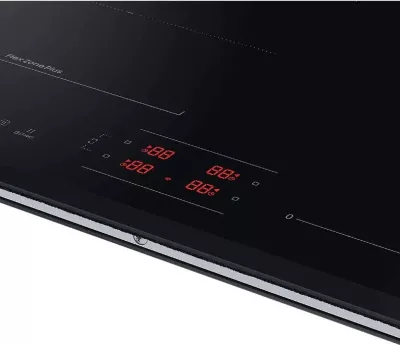 Pllakë gatimi me induksion, Samsung, NZ64B6056GK/U2, 7.4 kW, Flex Zone Plus, Wi‑Fi, e zezë