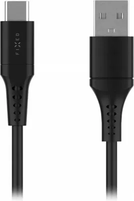 Kabllo USB-A në USB-C Fixed FIXDLS-AC03-BK 0.3 m PD 60 W USB 2.0, e zezë