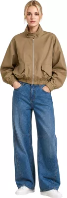 Jakne bomber I am 41768 për femra, kamel [Madhësia: L]